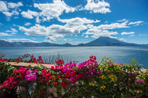 Hiking from Jaibalito to Santa Cruz at Lake Atitlan, Guatemala