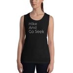Hike and Go Seek Flowy Muscle Tank
